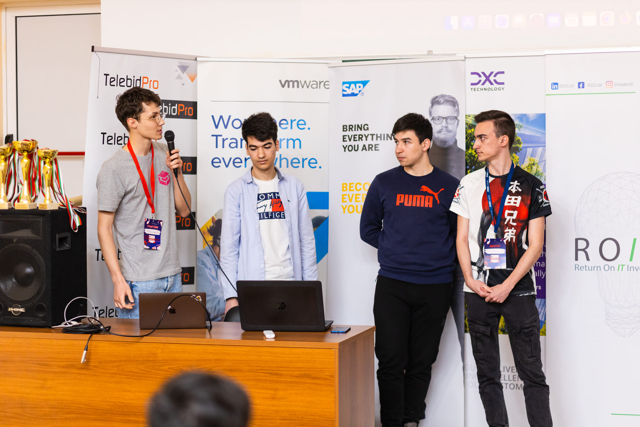 Picture of our team at FMI:Codes 2023